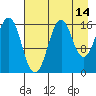 Bear Cove tide chart for Monday, August 14, 2023