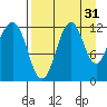 Oil Bay tide chart for Saturday, August 31, 2024