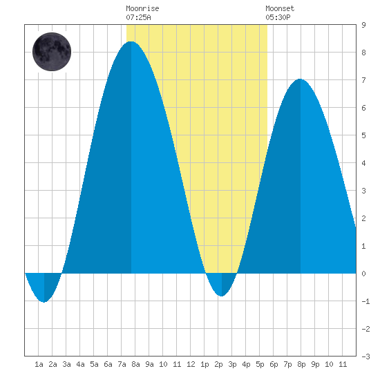 Sapelo Island tide chart for Sunday, January 2, 2022