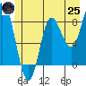 Olga Point tide chart for Wednesday, June 25, 2025