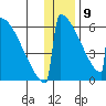Omakstalia Point tide chart for Thursday, January 9, 2025