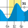 Orcas tide chart for Friday, October 31, 2025