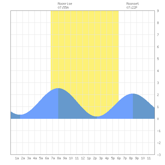Pago Pago tide chart for Friday, June 11, 2021