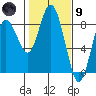 Palix River tide chart for Friday, February 9, 2024