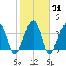 Palm Valley tide chart for Friday, January 31, 2025