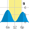 Palm Valley tide chart for Thursday, January 9, 2025