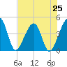 Palm Valley tide chart for Friday, July 25, 2025