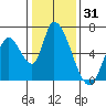 Palo Alto tide chart for Tuesday, December 31, 2024
