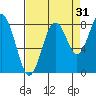 Long Island tide chart for Saturday, August 31, 2024