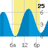 Parker Island tide chart for Sunday, August 25, 2024