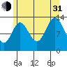 Petersburg tide chart for Saturday, July 31, 2021