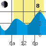 Peterson Bay tide chart for Tuesday, August 8, 2023