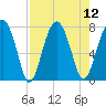 West Branch Boyds Creek tide chart for Tuesday, August 12, 2025