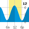 Pinckney Island tide chart for Thursday, January 12, 2023