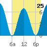 Pinckney Island tide chart for Tuesday, June 25, 2024