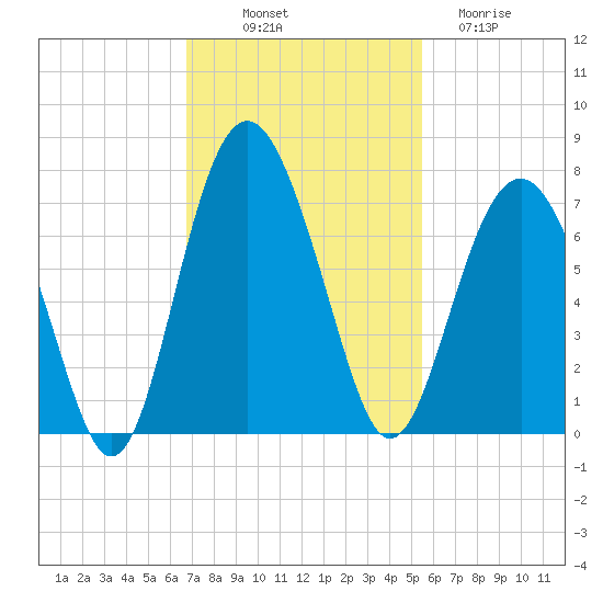 Pinckney Island tide chart for Friday, November 7, 2025