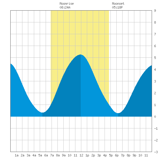 Pine Island tide chart for Friday, November 21, 2025