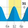 Pine Island tide chart for Wednesday, January 31, 2024