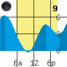 Point Buckler tide chart for Friday, July 9, 2021