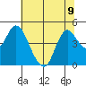 Point Buckler tide chart for Tuesday, July 9, 2024