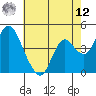 Point Buckler tide chart for Monday, May 12, 2025