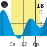 Point Buckler tide chart for Saturday, May 16, 2026