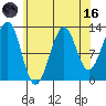 Point Lockwood tide chart for Wednesday, August 16, 2023