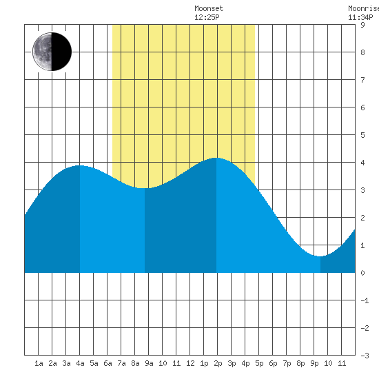Coronado tide chart for Friday, November 22, 2024