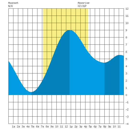 Bellingham tide chart for Friday, November 12, 2021