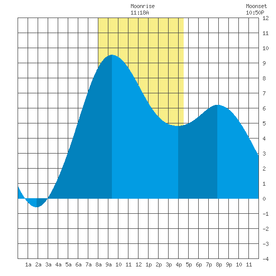 Bellingham tide chart for Friday, January 7, 2022