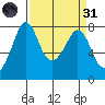 Bellingham tide chart for Thursday, March 31, 2022