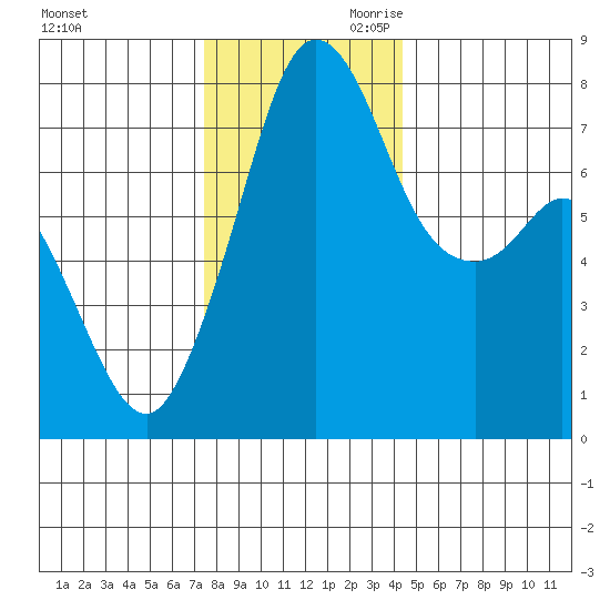 Bellingham tide chart for Tuesday, November 21, 2023