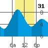 Bellingham tide chart for Wednesday, January 31, 2024