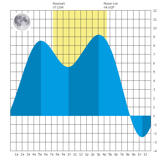 Bellingham tide chart for Friday, November 15, 2024