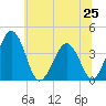 Port Elizabeth tide chart for Tuesday, June 25, 2024