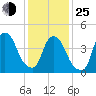 Port Elizabeth tide chart for Tuesday, January 25, 2022