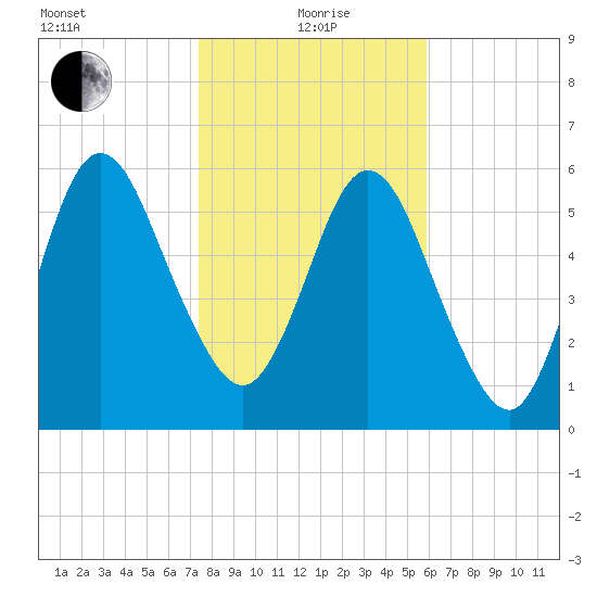 Below Spring Bluff tide chart for Wednesday, January 20, 2021