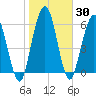 Below Spring Bluff tide chart for Saturday, January 30, 2021