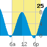Below Spring Bluff tide chart for Friday, June 25, 2021