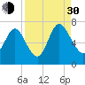 Below Spring Bluff tide chart for Monday, August 30, 2021