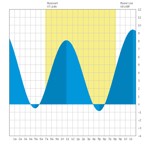 Below Spring Bluff tide chart for Friday, August 12, 2022