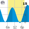 Below Spring Bluff tide chart for Monday, August 19, 2024