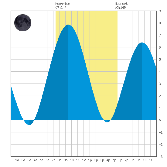 Below Spring Bluff tide chart for Monday, December 30, 2024