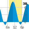 Below Spring Bluff tide chart for Thursday, January 30, 2025