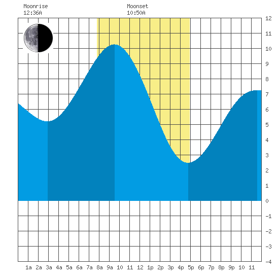 Port Gamble tide chart for Tuesday, January 21, 2025
