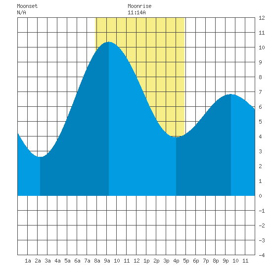 Port Ludlow tide chart for Tuesday, January 19, 2021