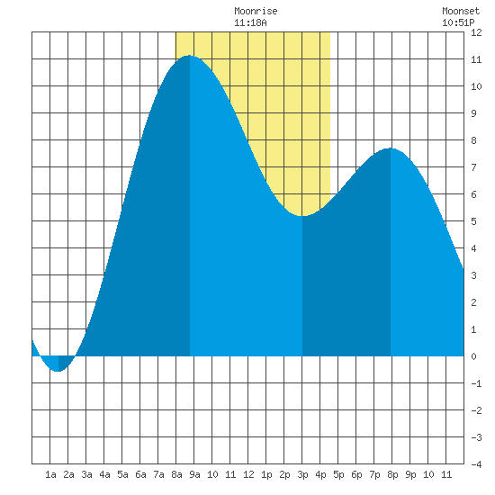 Port Ludlow tide chart for Friday, January 7, 2022