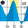 Port Protection tide chart for Tuesday, January 12, 2021