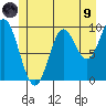 Port Walter tide chart for Friday, July 9, 2021