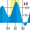 Port Walter tide chart for Friday, January 12, 2024
